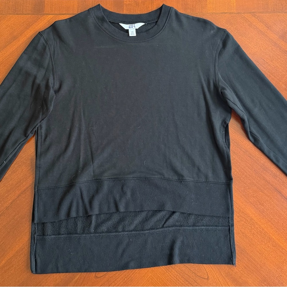 JoyLab Charcoal Crewneck Top